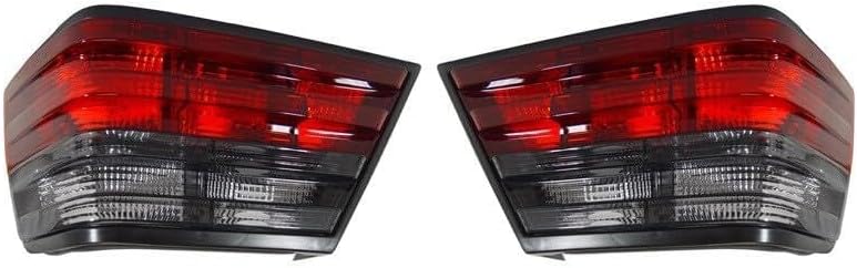ya 7 8.24 baidi for Mercedes-Benz E-Class W124 E180 1 pair of car rear tail lights red