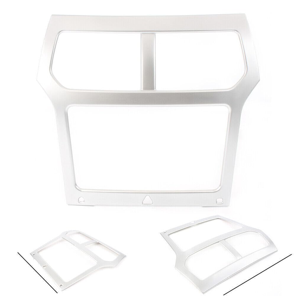 ya 9 10.24 1x Car Interior Console Navigation F for Ram e Cover Trim Fit for Ford Expl