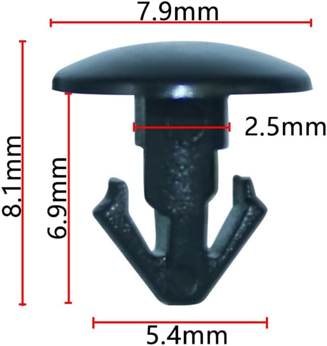 ya 10 9.16 baidi 10 Car Rear Window Weather Stripping Rubber Seal Clips for Nissan Pathfinder