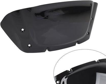 ya 2 8.15 10 Windscreen Windshield for Harley CVO Street Glide FLHXSE FLHX 2023-24 Black