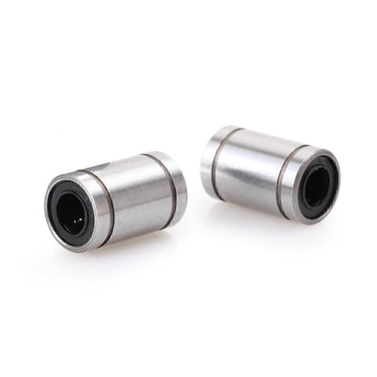 ya 16 10.20 baidi 6X 8mm Linear Ball Bearings Bush Bushing Linear Motion Bearing Silver Fit LM8UU