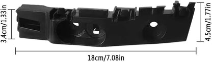 ya 27 10.13 baidi For 2014-2021 Durango Front Right Passenger Side Bumper Cover Bracket Black