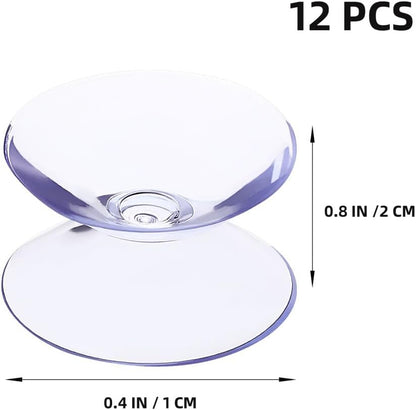 ya 26 10.21 baidi 12x Sucker Furniture Pads Suction Cup Nonslip Pads for Glass Table Tops Powerful