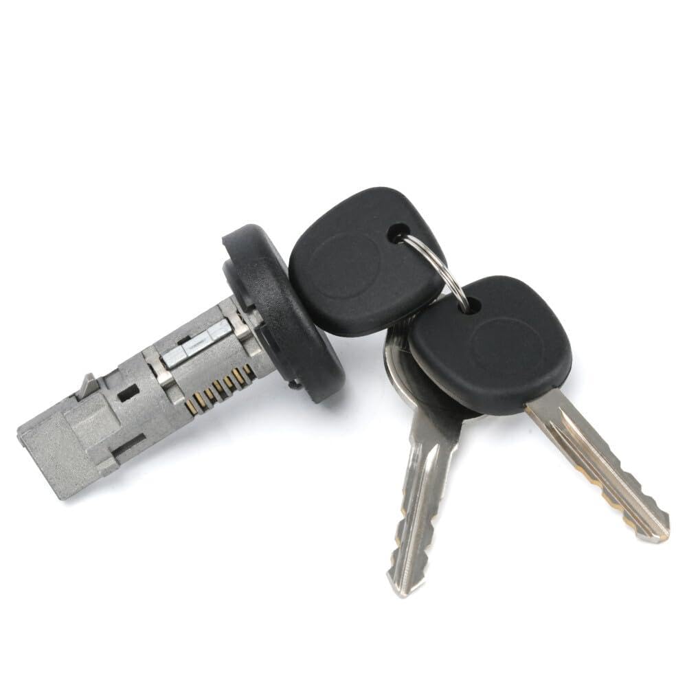 ya 9 10.24 Ignition Lock Cylinder w/Chip 3 Keys Prog for Ram med for GM for Chevy Express 15919460