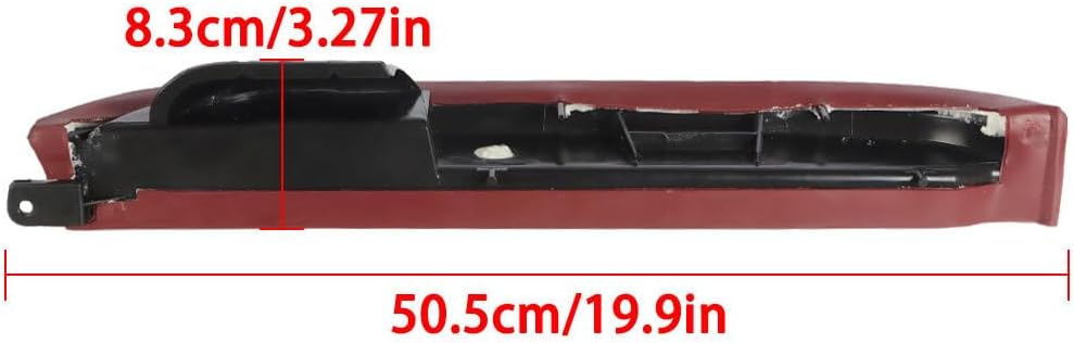 ya 5 8.10 For 1990-1994 for Chevrolet for GMC Right Front Passenger Side Door Armrest Red 15691218