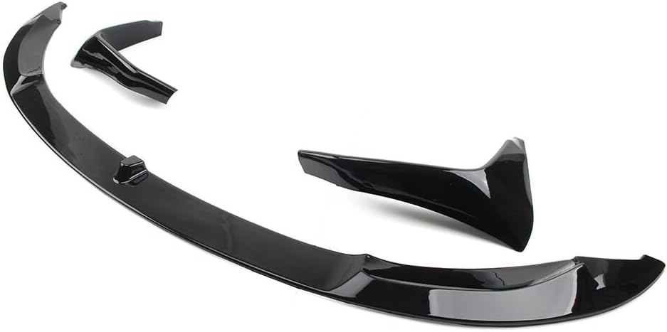 ya 2 8.15 Front Bumper Lip Spoiler for BMW F80 M3 F82 F83 M4 2015-2020 2019 Glossy Black