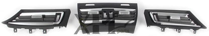 ya 10 9.16 baidi 3pcs Dash AC Air Outlet Vent Kit Fit for BMW 740i 740Li 750i 750Li