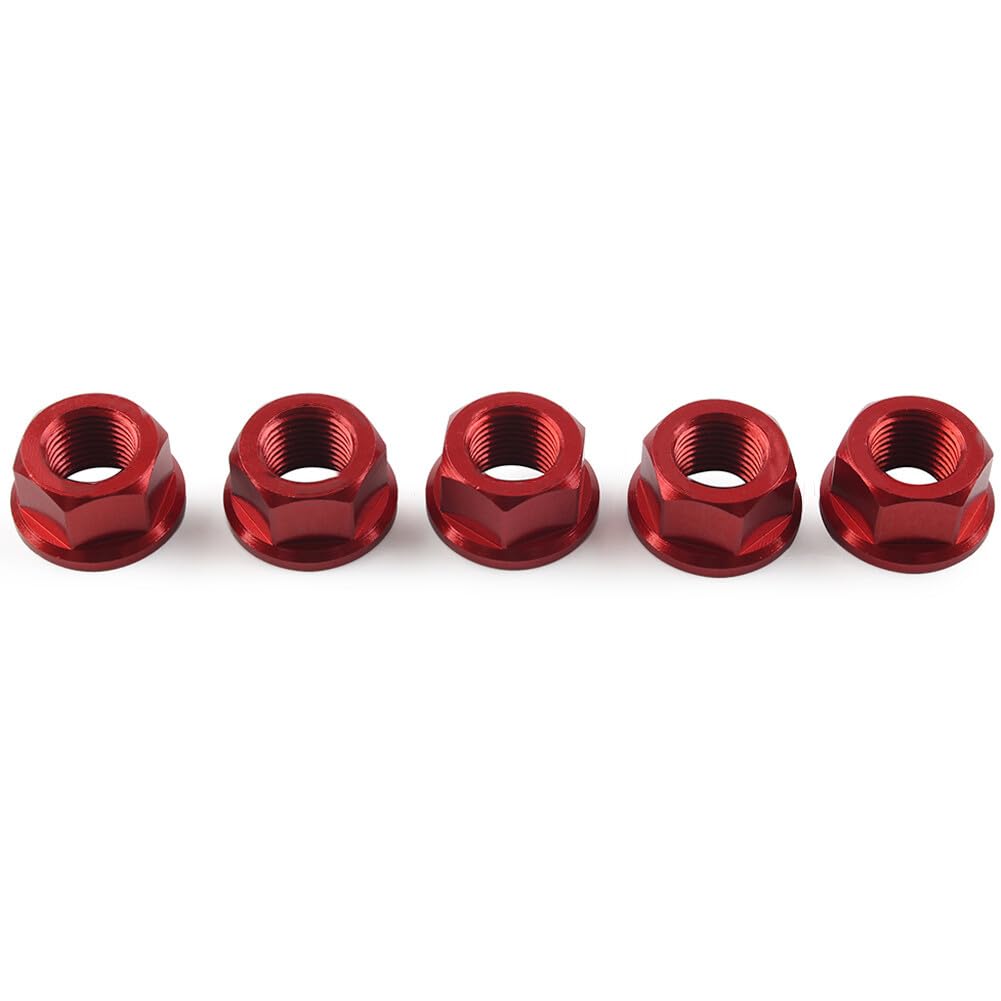 ya 15 10.19 zhengce Motorcycle Rear Sprocket Nuts M10*1.0 for Ducati Hypermotard 796 Hyperstrad