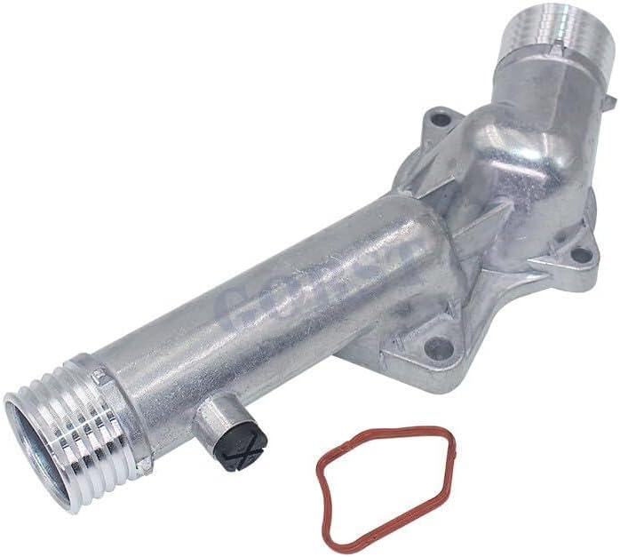 ya 2 8.15 Engine coolant thermostat housing aluminum 11531740478 for BMW E39 528I