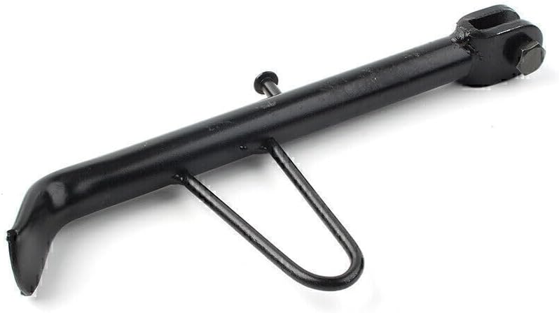 ya 2 8.15 21CM Universal Scooter E-Bike Kickstand Foot Side Stand Support Black Motorcycle
