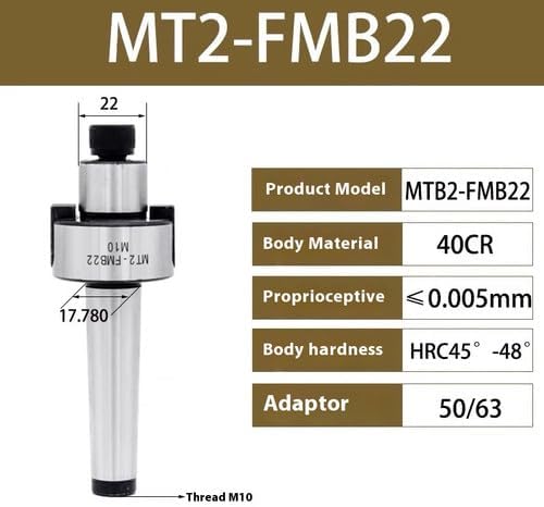 ya 28 10.13 baidi Milling Machine FMB Milling Tool Shank MT2 MT3 MT4 FMB22 FMB27 Flat Cutter Boom-3