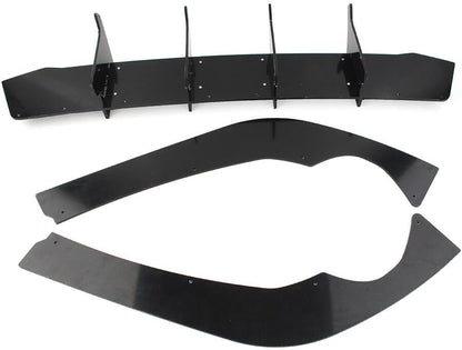 ya 10 9.16 zhengce Rear Bumper Diffuser Shark Fin Lip Body Kit for Volkswagen for Passat B8L B