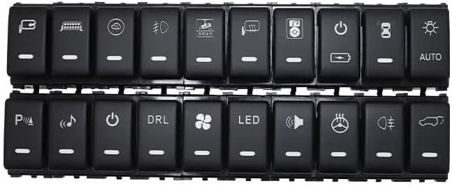 ya 13 9.15 baidi Amber Dashboard Control Switch Button For for Nissan Patrol Titan Pathfinder Navara