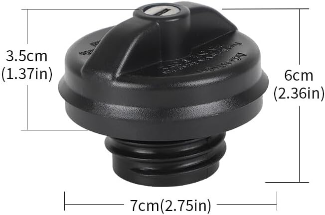 ya 5 8.10 LOCKING Gas Fuel Tank Cap With Keys MGC791 Fit for Ford F150 F250 F250 F350 F450