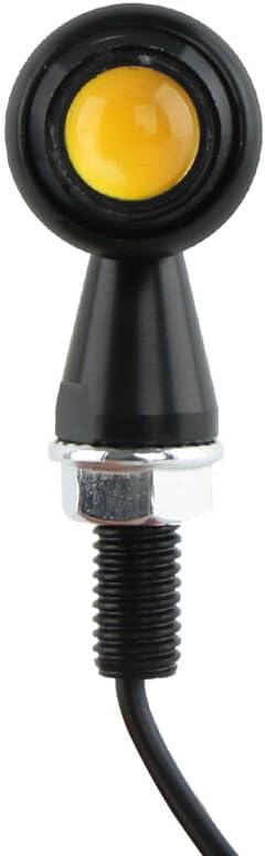 ya 4 8.14 4 Pack Black Motorcycle for Mini Turn Signal Light Flashing LED For Off-Road Bike for Suzuki 