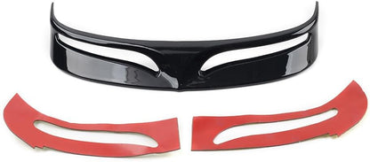 ya 23 10.7 baidi Rear Trailing Fender Tip Edge Trim Fit for Harley Fat Boy FLSTF 07-17 Gloss Black