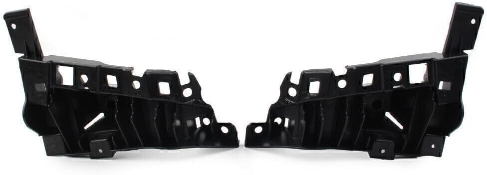 ya 6 8.14 for Jeep Pair Front Bumper Face Bar Brackets Retainer Mounting Braces Lower