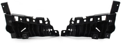 ya 9 10.24 for Jeep Pair Front Bumper Face Bar Brackets Retainer Mounting Braces Lower