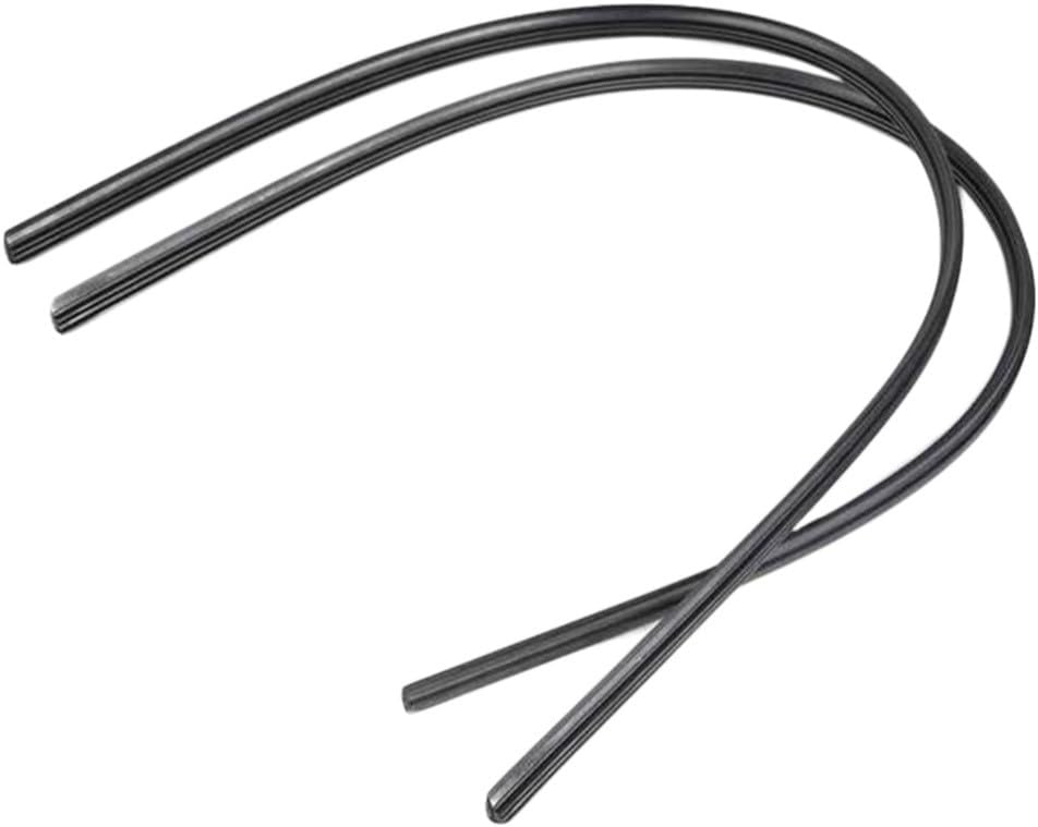 ya 6 8.14 2pcs 28 inch Universal Car F for Rameless Windshield Wiper Rubber Strips Wiper Arm