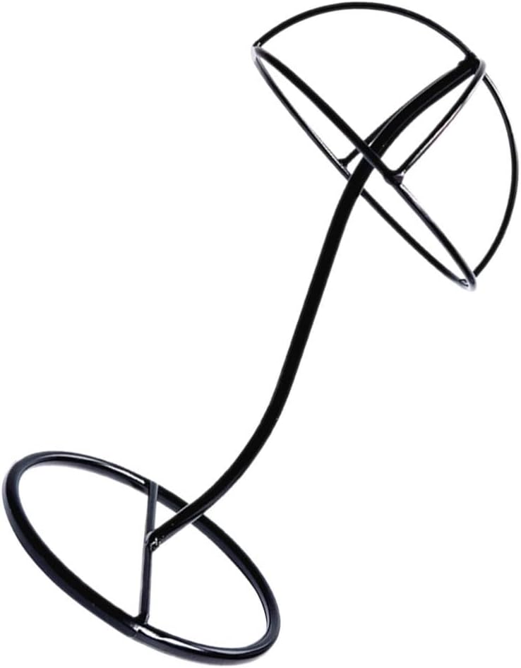 ya 4 8.14 Hat Display Stand Tabletop Rack Holder Iron Travel Cap Organizer