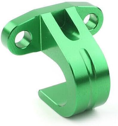 ya 10 9.16 zhengce 1x Motorcycle Green Rear Brake Line Hose Snap Clamp for Kawasaki KX250F KX4