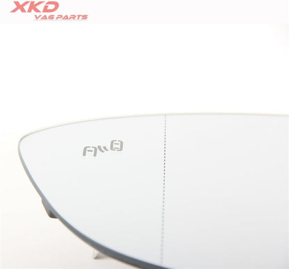 ya 2 8.15 L&R Outside Rearview Mirror Glass Kit Fit for VW for Passat A3