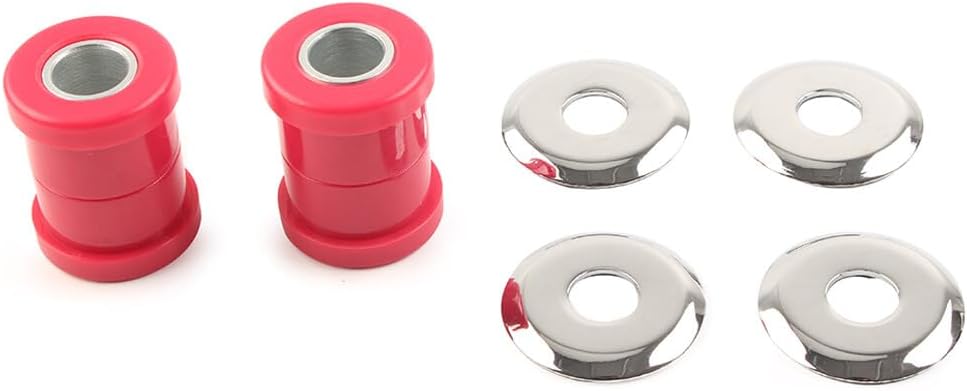 ya 13 9.15 baidi for Harley Sportster Softail Dyna Super Glide FXD Handlebar Riser Bushings Red
