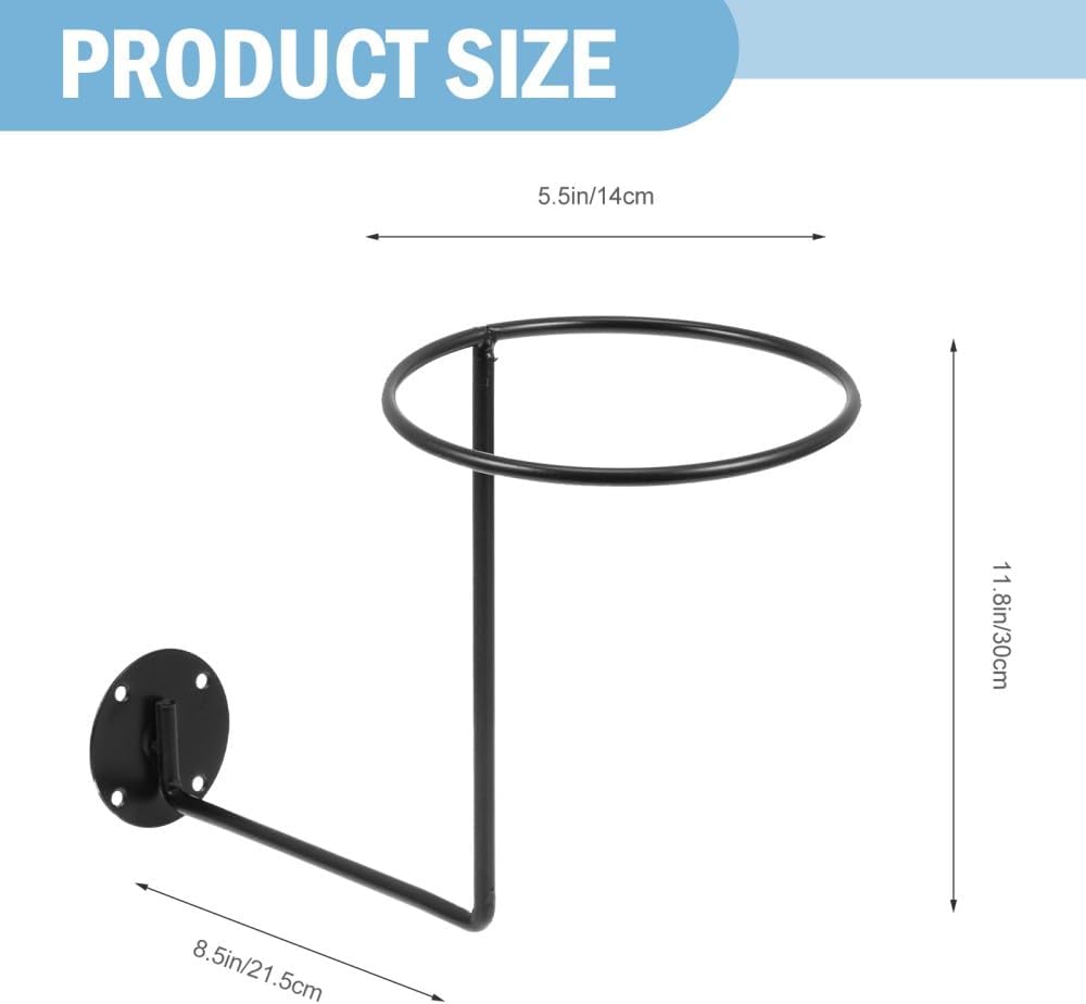 ya 4 8.14 Wall-Mounted Storage Rack Baseball Cap Hanger Practical Hat Display