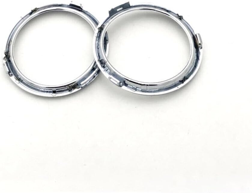 ya 4 8.14 2 Pack Front Bumper Fog Light Chrome Protective Ring Fits for Lexus RX350 RX450h 2013-15