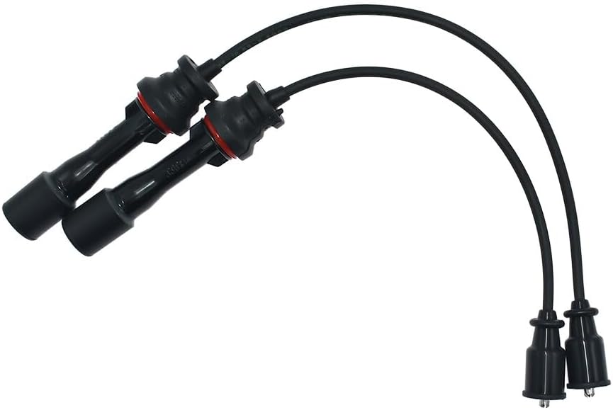 ya 4 8.10 2x Ignition Cable Kit for Mazda Protege 99-03 L4 1.6L ZL01-18-140 Wire Set only
