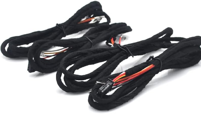 ya 5 8.10 F&R Retrofit Door light Cables step courtesy adaptor for BMW F30 F32 F15 F10 F11