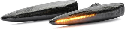 ya 7 8.24 baidi Smoked Dynamic LED Side Marker Turn Signal Light for Lexus IS F LS460L LS600h L