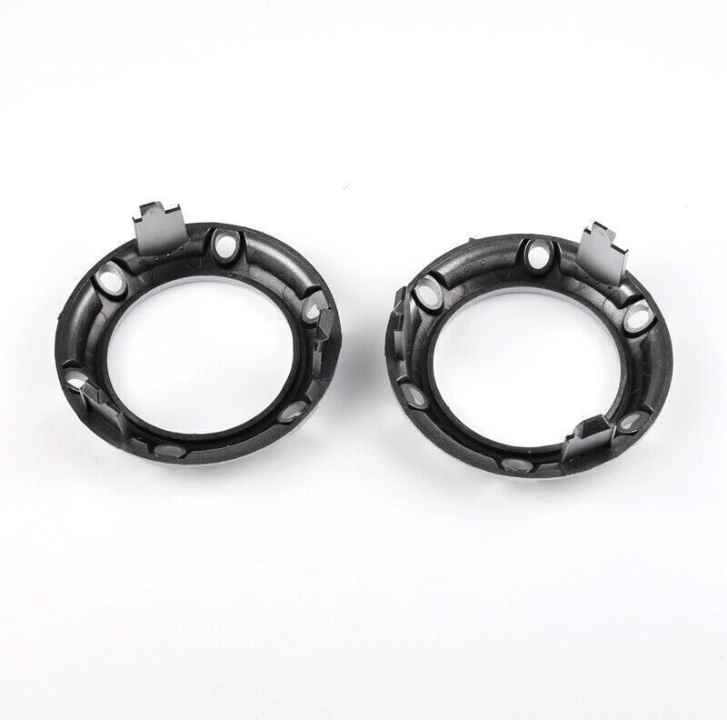 ya 4 8.14 1 pair front fog light insert silver protective cover ring fits Outlander 2007-2009