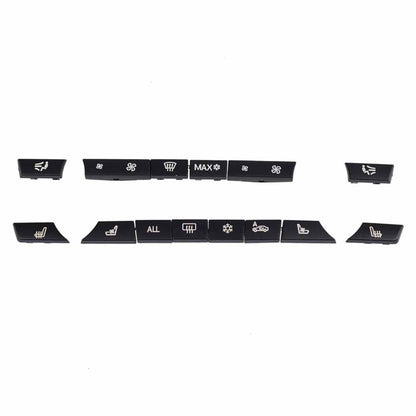 ya 8 8.24 baidi 14x A/C Heizung Schalter Tasterkappen Reparatursatz F¨¹r for BMW F01 F10 F11 F07 Set