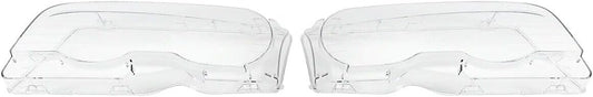 ya 4 8.10 2x Front Headlight Lens Cover For 1999-2003 for BMW E46 2DR M3 2001-06 Pre-facelift