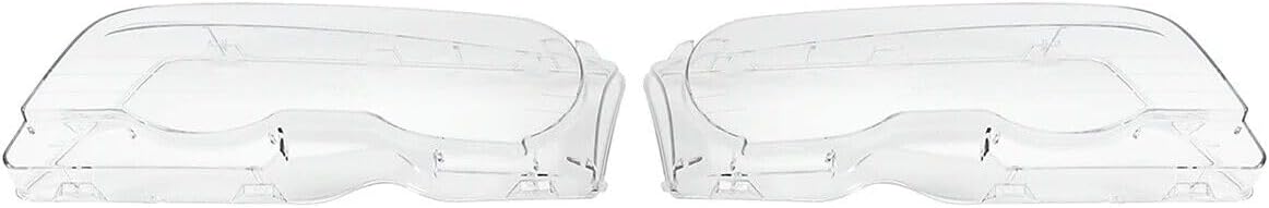 ya 11 9.14 zhengce 2x Front Headlight Lens Cover For 1999-2003 for BMW E46 2DR M3 2001-06 Pre-