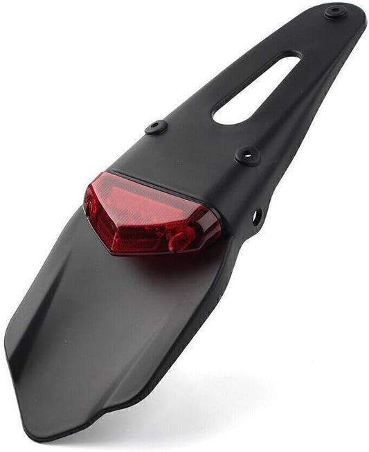 ya 4 8.8.2 For Motorcycle Dirt Bike Universal Rear Fender Brake LED Tail Light Turn Singal