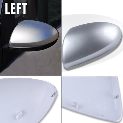 ya 11 9.14 baidiFront Left+Right Side Rearview Mirror Cover Cap No Signal for Mazda 3 2010-2013