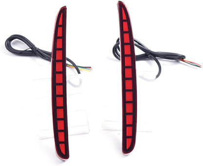 ya 13 9.15 baidi Sequential Reflector LED Brake Light Fog Light for Honda Civic Hatchback 17