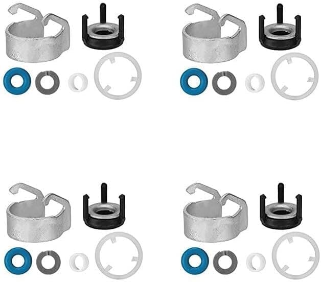 ya 10 9.16 baidi 4X 06H 998 907 A for Audi for VW Fuel Injector O-ring Seals Kits For EA888 1.8T 2.0TFSI