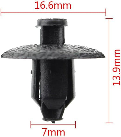 ya 5 8.10 40 Engine Side Cover Clips Push-Type Rivets Retainer for Toyota for Lexus 9046707117