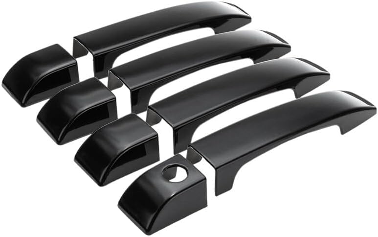 ya 2 8.15 Gloss Black Door Handle Cover FIT for Land Rover Range Vogue L322 2002-2012 Premium