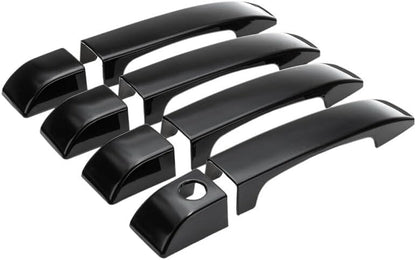 ya 2 8.15 Gloss Black Door Handle Cover FIT for Land Rover Range Vogue L322 2002-2012 Premium