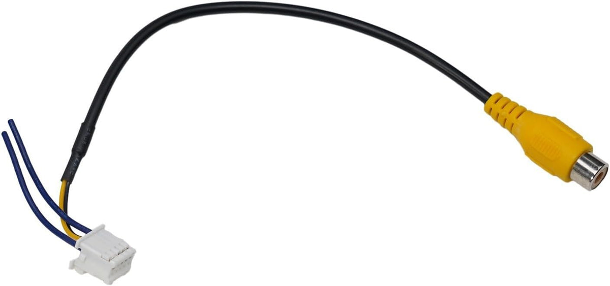 ya 23 10.7 baidi 1*Camera Wiring Connector Video Input Cable Adapter 10 Pin Yellow Color New