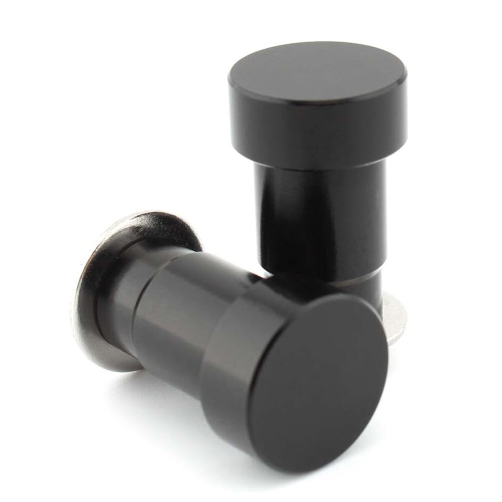 ya 6 8.14 CNC Mirror Hole Caps Cover Fit for Thruxton Pair Aluminum Black Motorcycle
