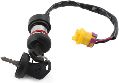 ya 5 8.10 Ignition Key Switch For Linhai Bighorn 260 300 400 ATV Waterproof 30110 27457