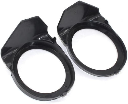 ya 7 8.24 baidi Front Bumper Fog Light Round Trim Cover for BMW 3-Series E46 2001-2006