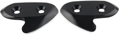 ya 23 10.7 baidi Rearview Mirror Block Off Base Plates Mount Black Fit for Yamaha R1 YZF YZF-R1 15-19