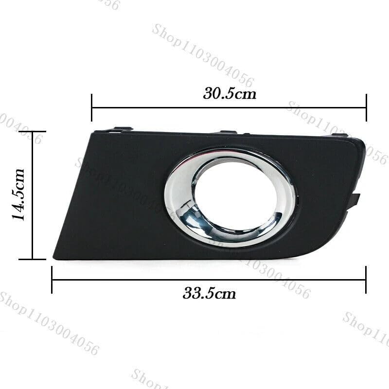 ya 2 8.15 A pair of fog lamp f for Ram es suitable for VW Amarok 2010-2016 car fog lamp decorative cover