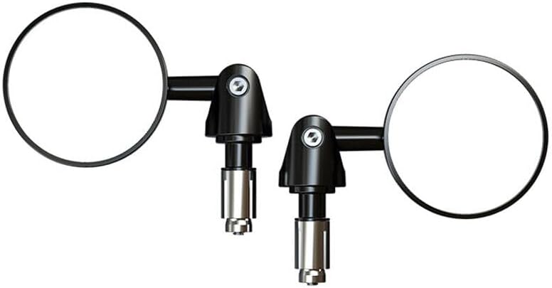 ya 4 8.8 1 pair of 7/8 inch 22mm adjustable motorcycle aluminum rearview handle rod end mirrors